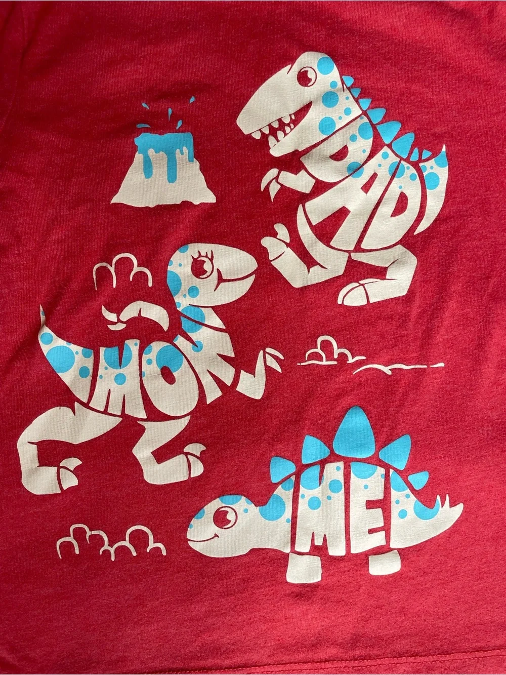 The Children's Place Red Dinosaur Graphic Tee